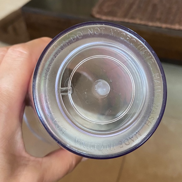 Lilly Pulitzer Tropical Tumbler - Pink and Green, missing lid ,keeps hot or cold - Picture 2 of 2